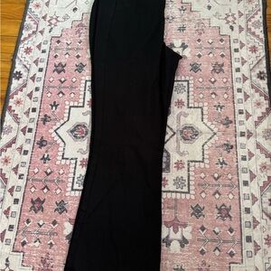 Old Navy Black High-Rise Pixie Flare Pants